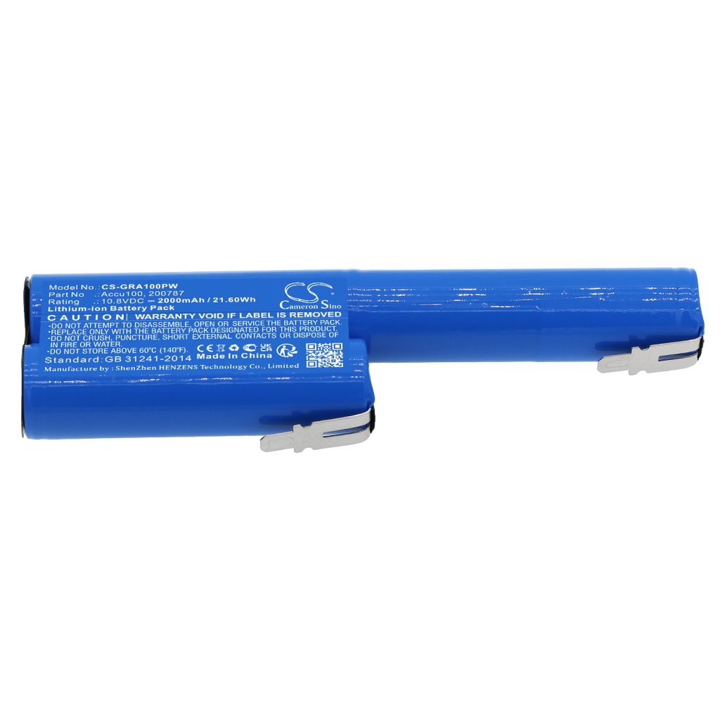 Batterij Vervangt Accu100