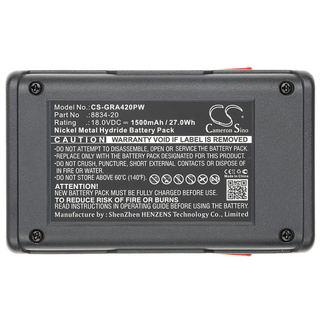 Batterijen Vervangt 8834-20
