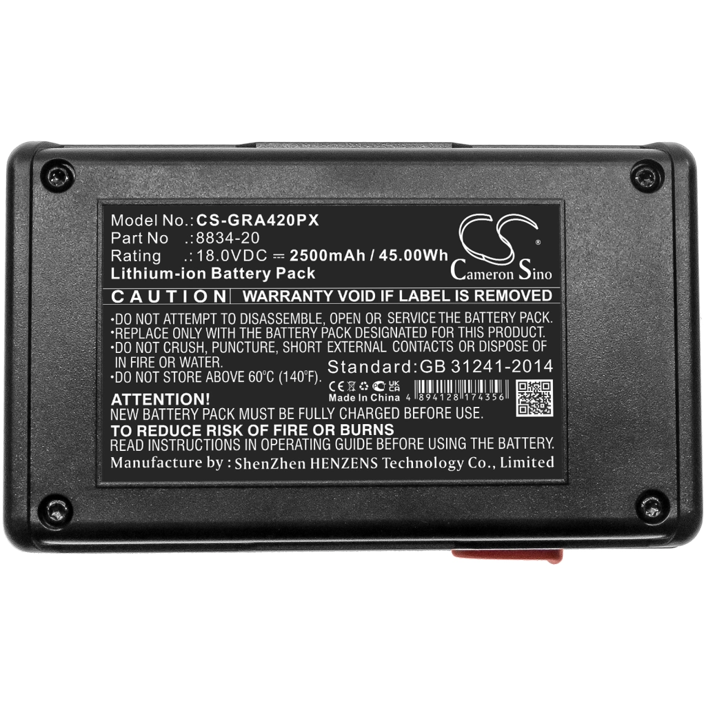 Batterijen Vervangt 8834-20