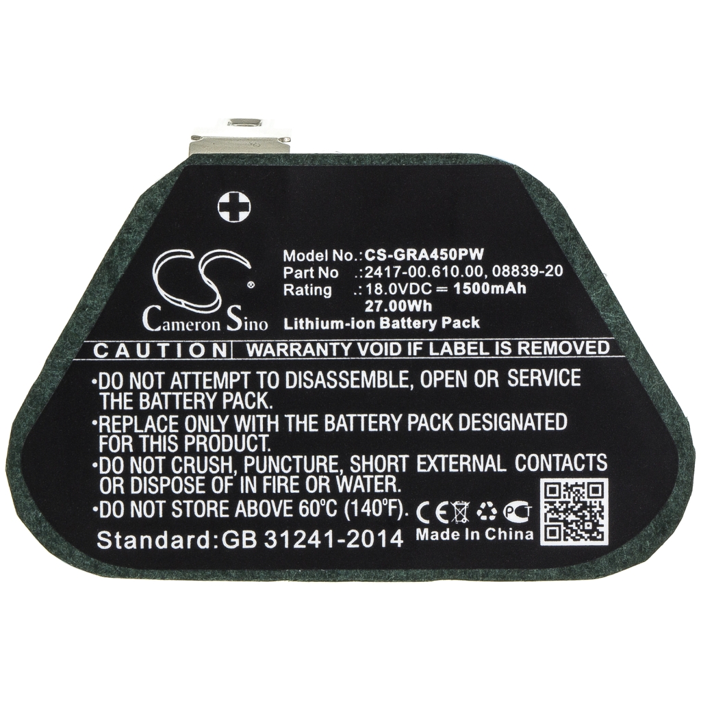 Batterijen Vervangt 08839-20