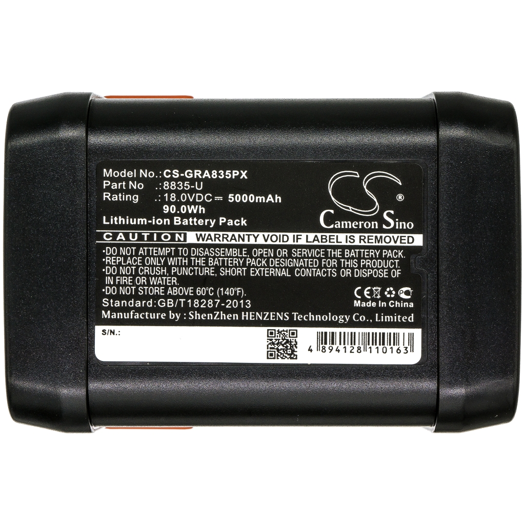 Batterijen Vervangt 8835