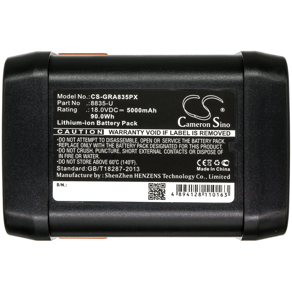 Batterijen Vervangt 8835-U