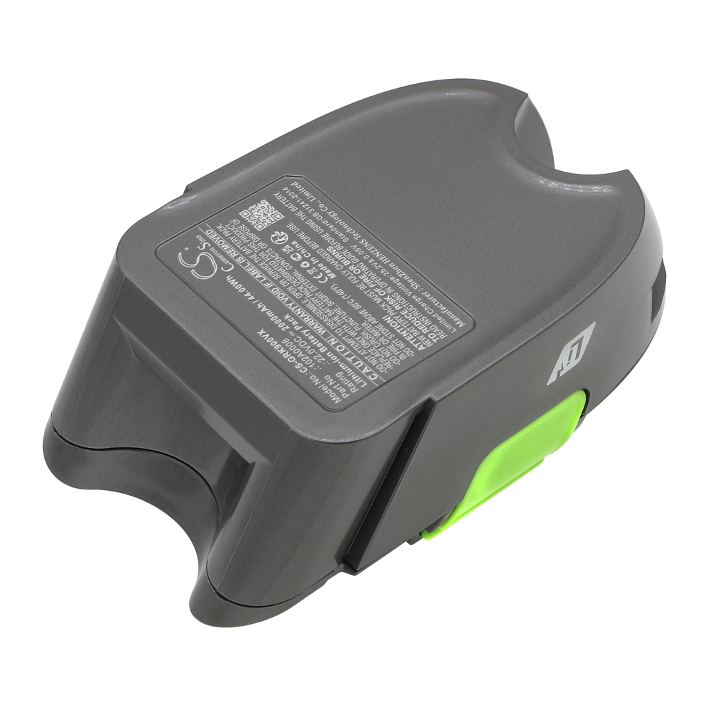 Compatibele batterijvervanging voor Gtech 102A0008