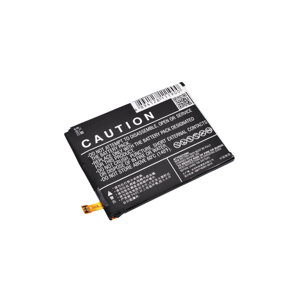 Compatibele batterijvervanging voor Green orange QCSHA12
