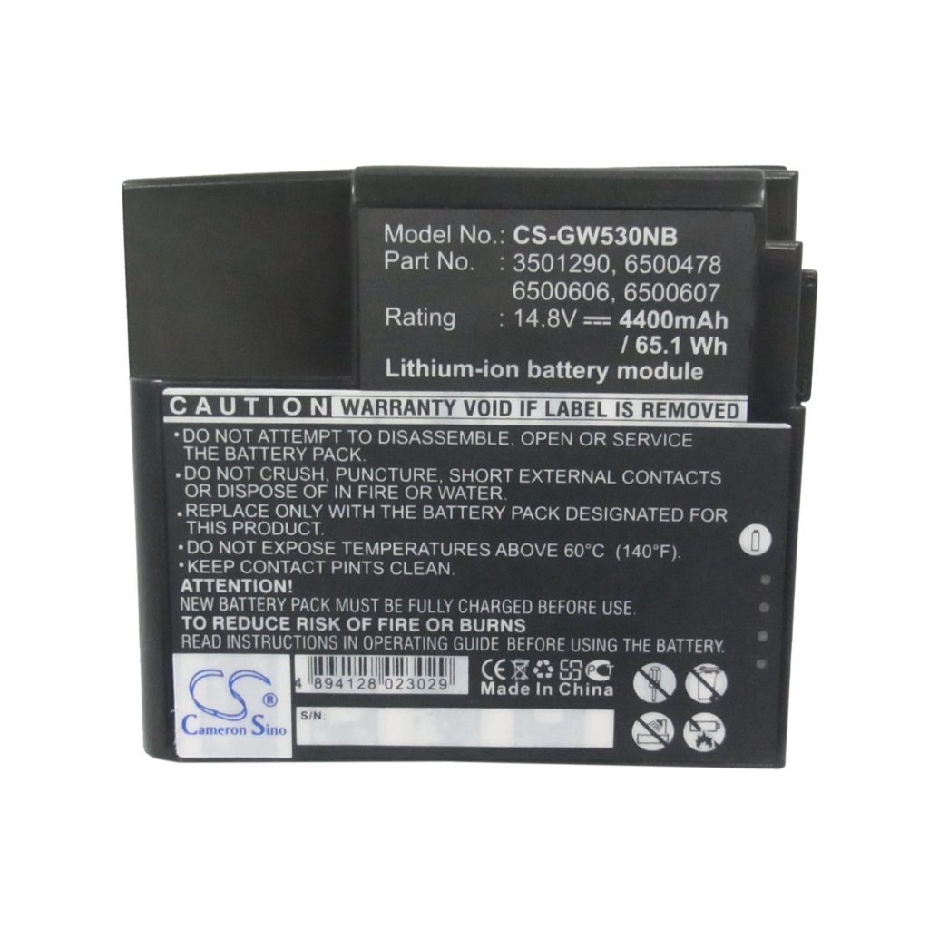 Battery compatible with Gateway CS-GW530NB