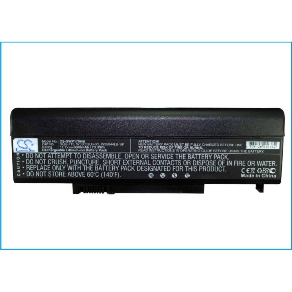 Battery Replaces BT.00607.029