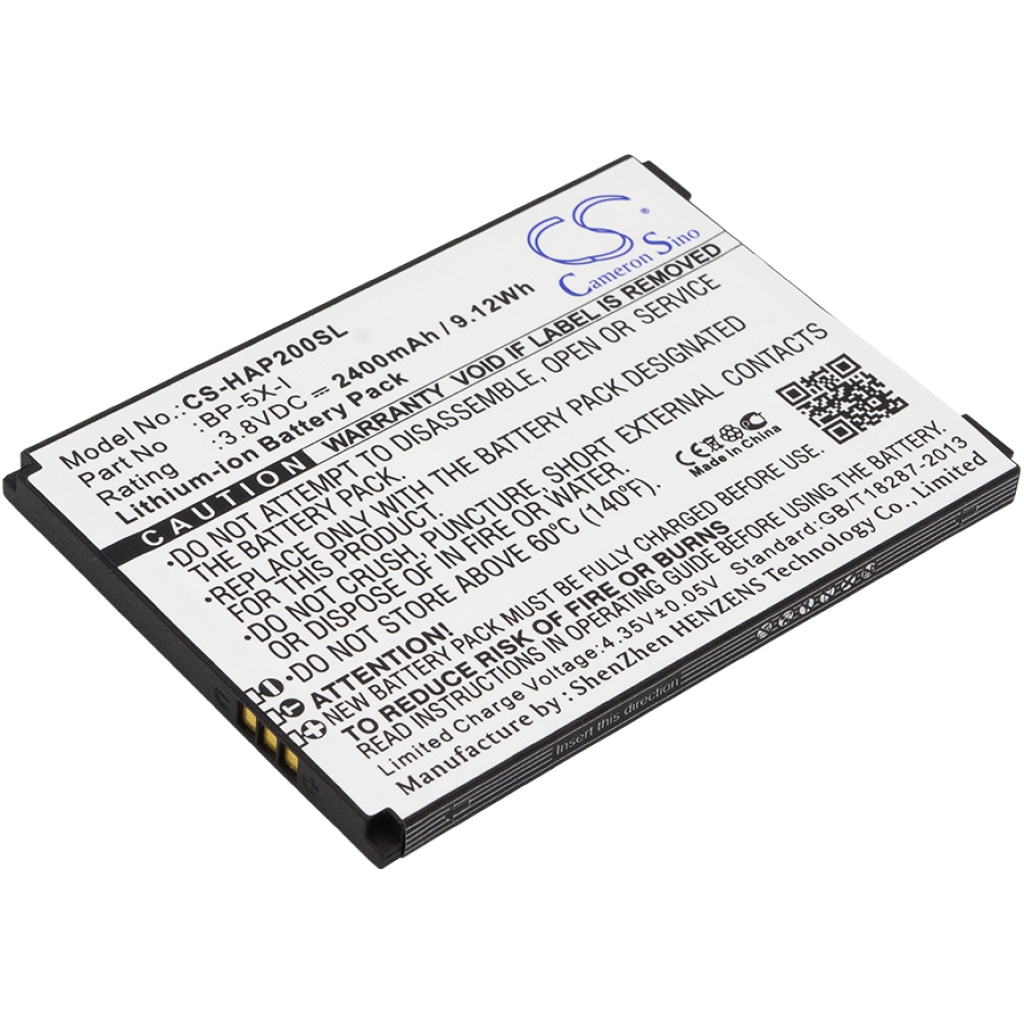 Batterij voor mobiele telefoon Highscreen CS-HAP200SL