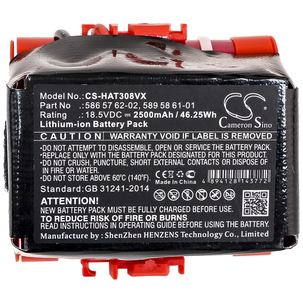 Power Tools Battery Husqvarna CS-HAT308VX