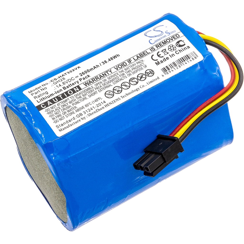 Compatibele batterijvervanging voor Haier GH28
