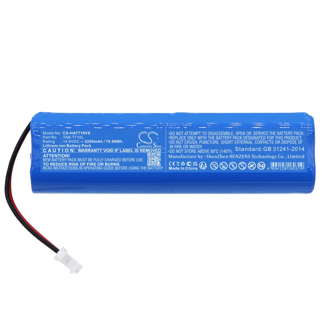 Batterijen voor stofzuigers Haier CS-HAT710VX
