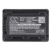 Batterij voor camera Panasonic HC-V720M