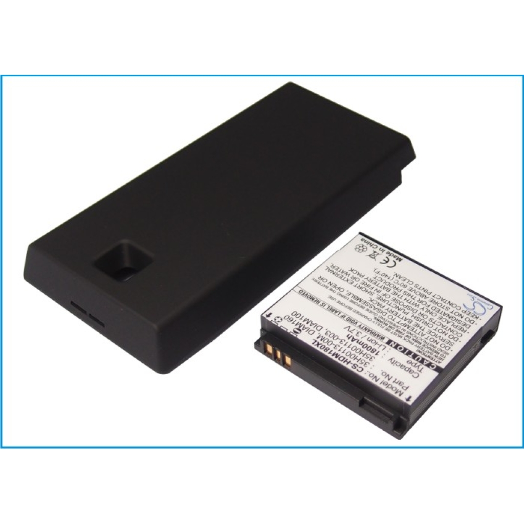 Battery compatible with O2 CS-HDM180XL
