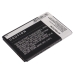 CS-HDP180XL X-Longer HTC Rhodium battery black caution side