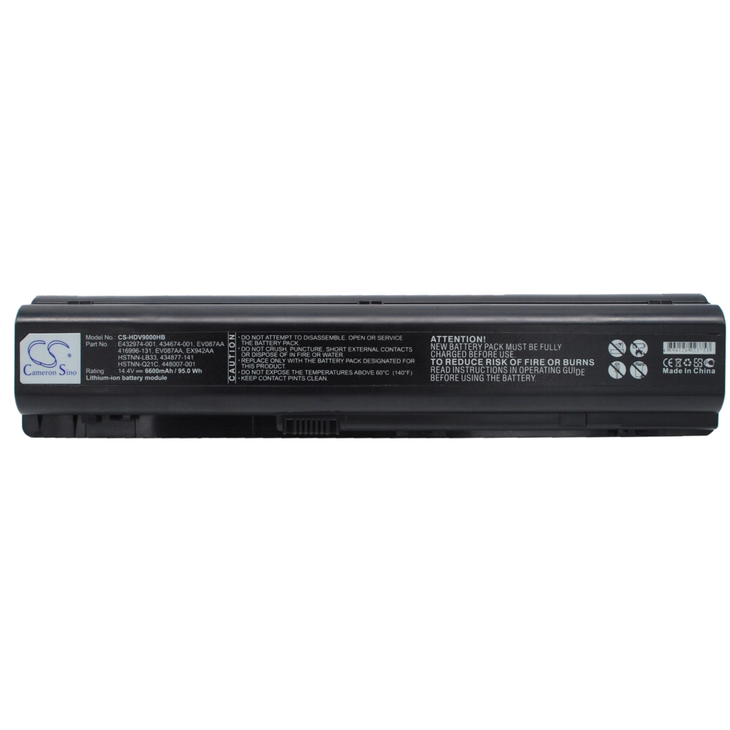 Batterijen Vervangt 434674-001