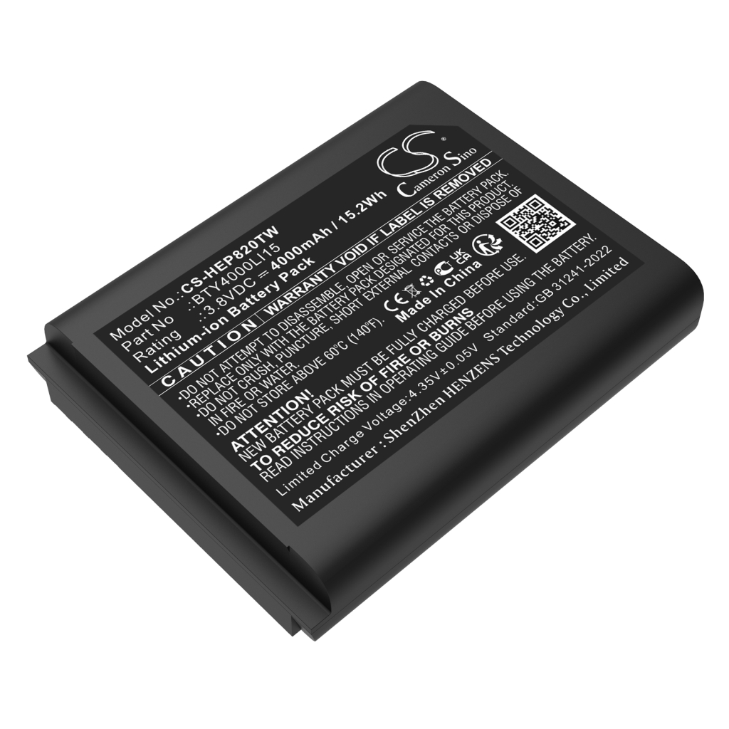 Batterij voor tweerichtingsradio Td tech CS-HEP820TW