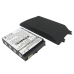 Cameron Sino CS-HIQ190XL 3.7V 2280mAh Li-ion extended battery with back cover – label view
