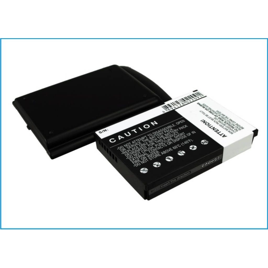 Cameron Sino X-Longer CS-HIQ200XL 3.7V 3650mAh Li-ion battery – alternate angled view