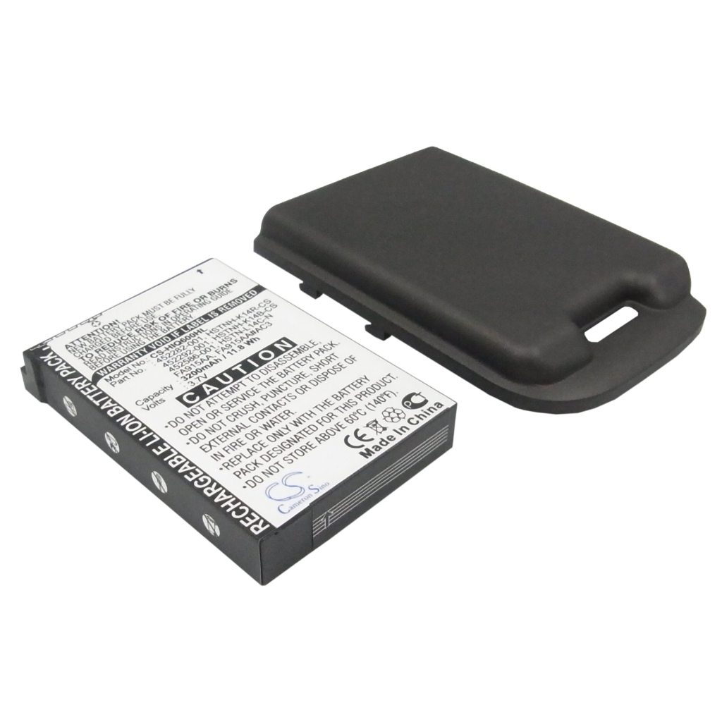 Cameron Sino CS-HIQ600HL 3.7V 3200mAh Li-ion battery + cover – alternate angle view