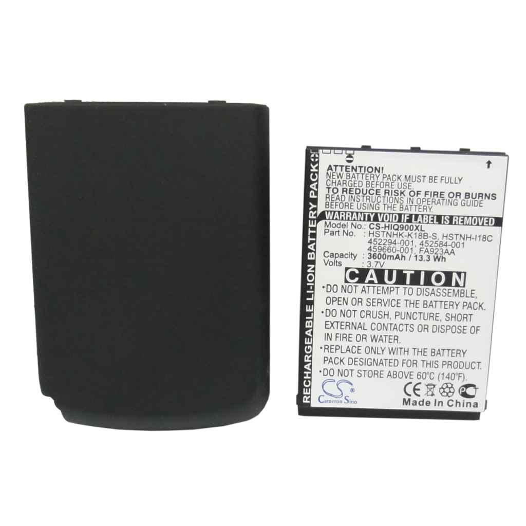 Battery compatible with HP CS-HIQ900XL