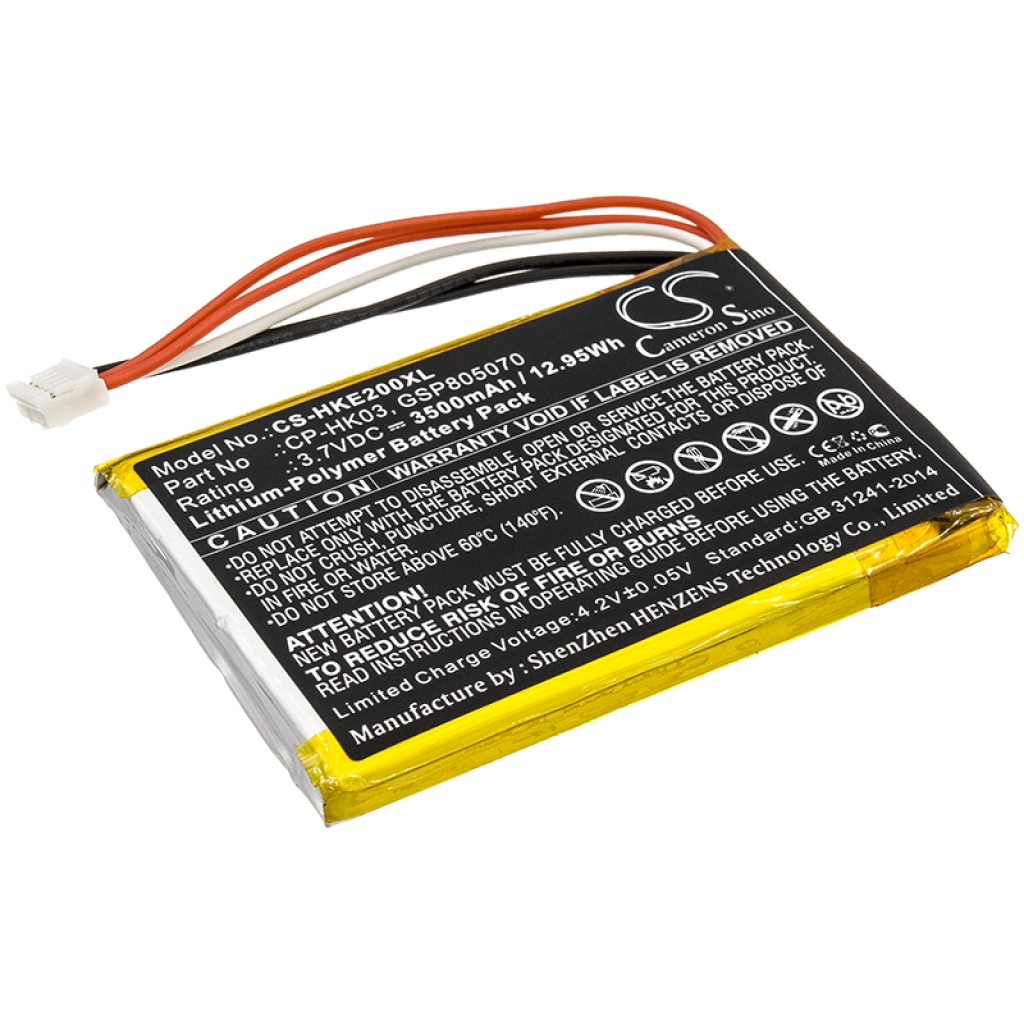 Batterijen Vervangt CP-HK03