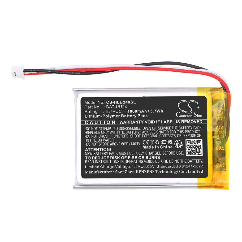 Batterijen BabyPhone Batterij CS-HLB240SL
