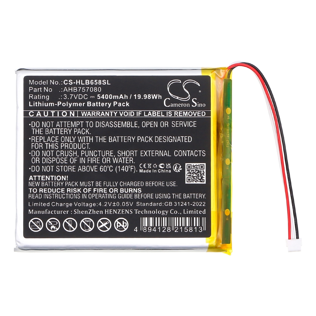 BabyPhone Batterij Hellobaby CS-HLB658SL