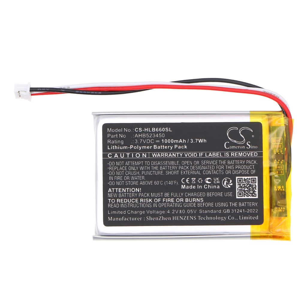 Batterijen Vervangt AHB523450