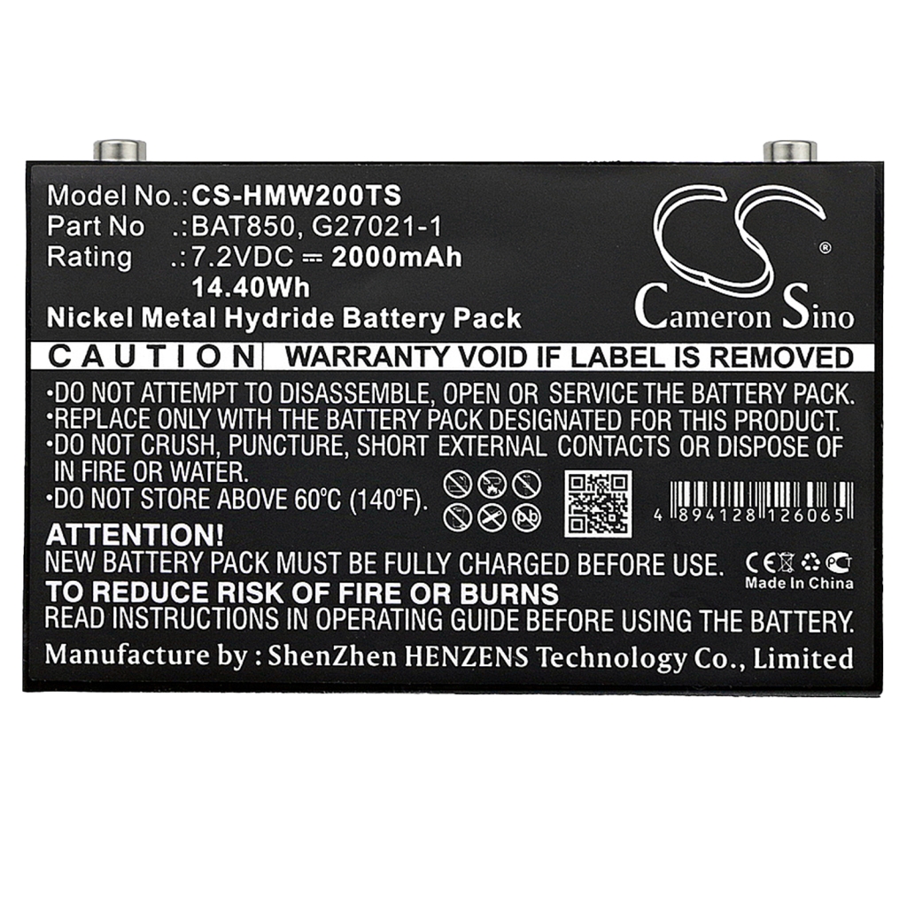 Batterijen Vervangt 105G073