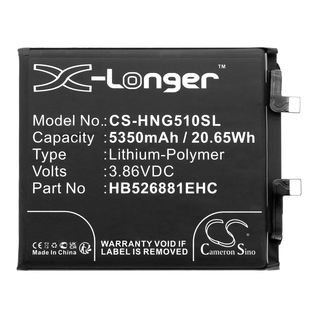Compatibele batterijvervanging voor Honor HB526881EHC