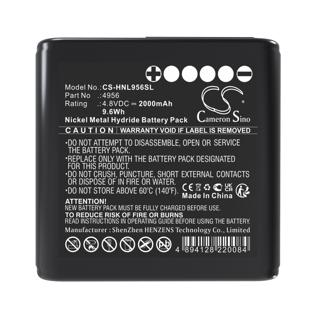 Batterij Vervangt 4956
