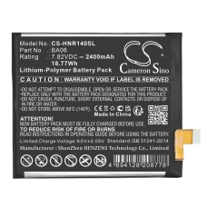 Compatible battery replacement for Honor BA06