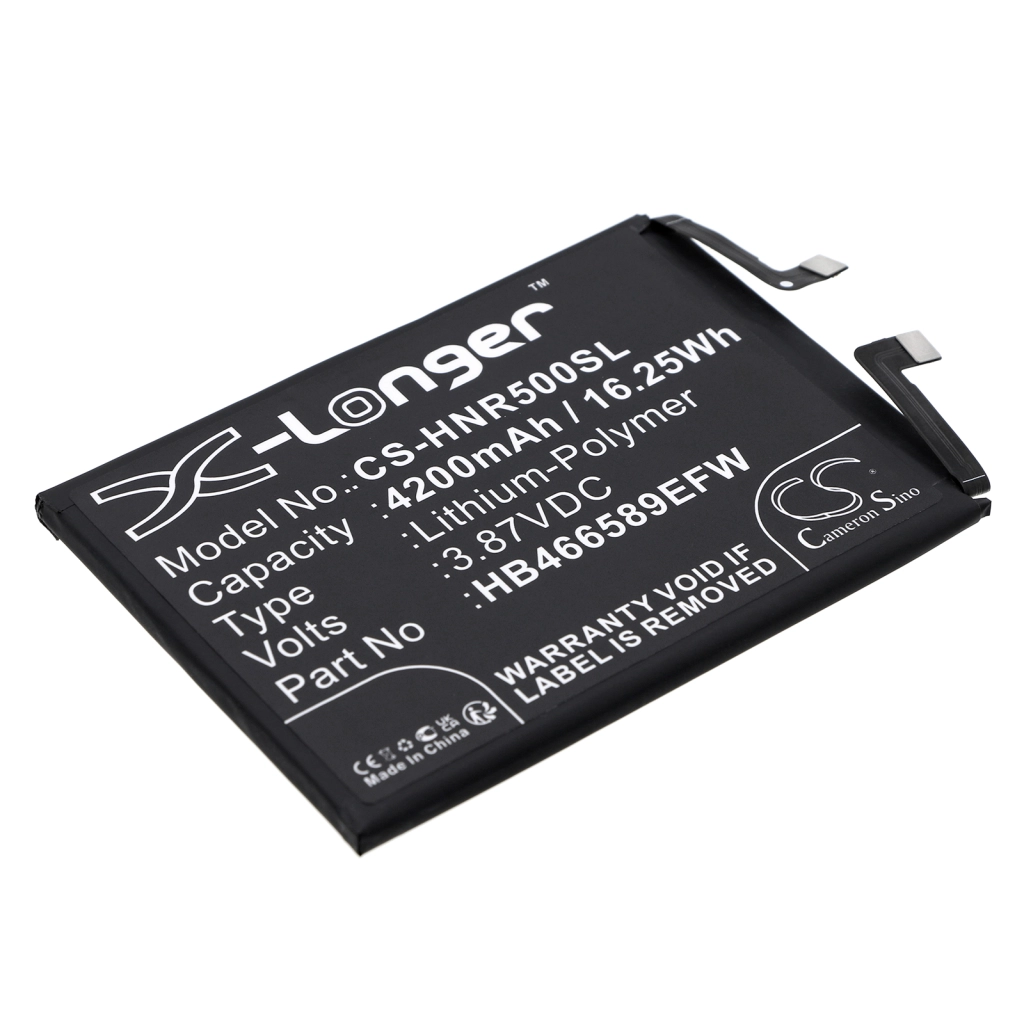 Compatible battery replacement for Honor HB466589EFW