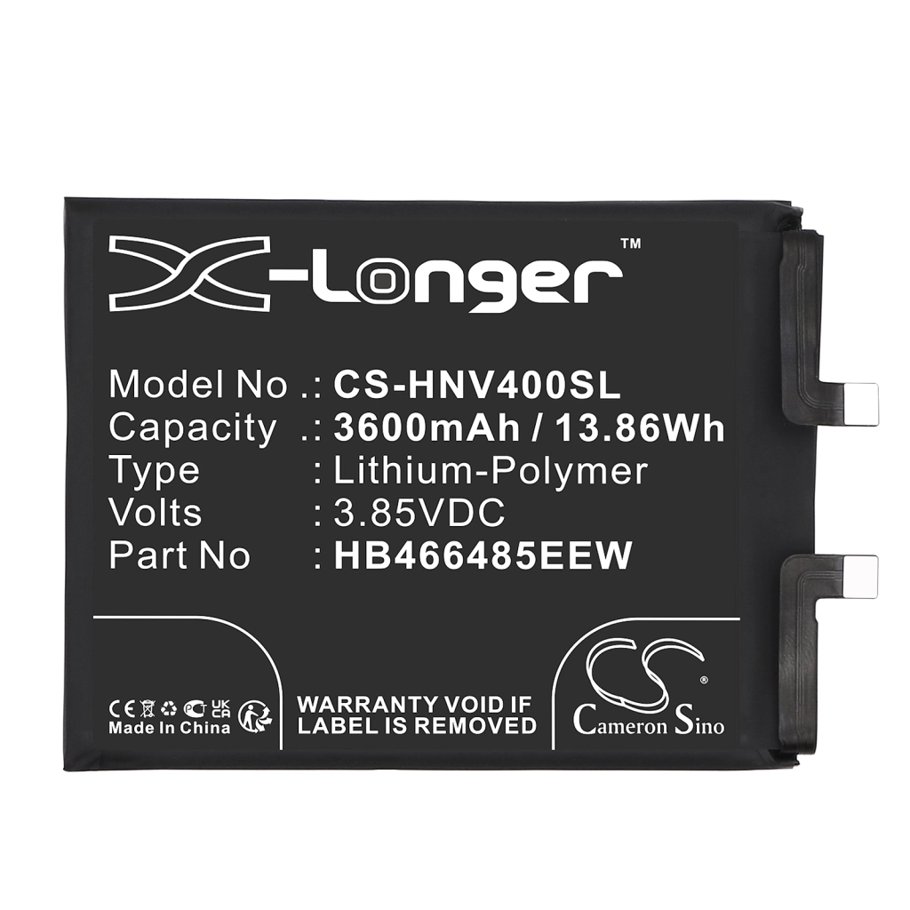 Compatible battery replacement for Huawei HB466485EEW