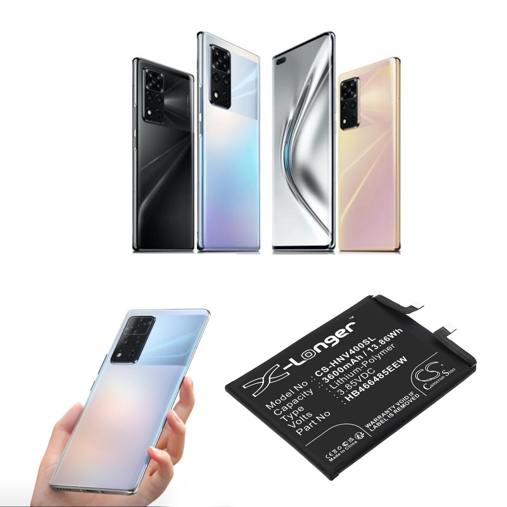 Compatible battery replacement for Huawei HB466485EEW