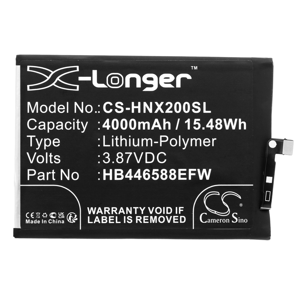 Compatibele batterijvervanging voor Honor HB446588EFW