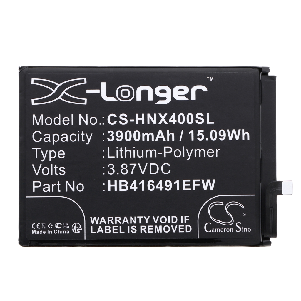 Compatibele batterijvervanging voor Honor HB416491EFW