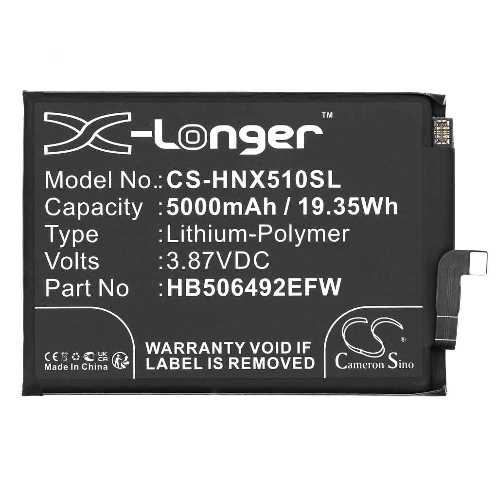 Compatibele batterijvervanging voor Honor HB506492EFW
