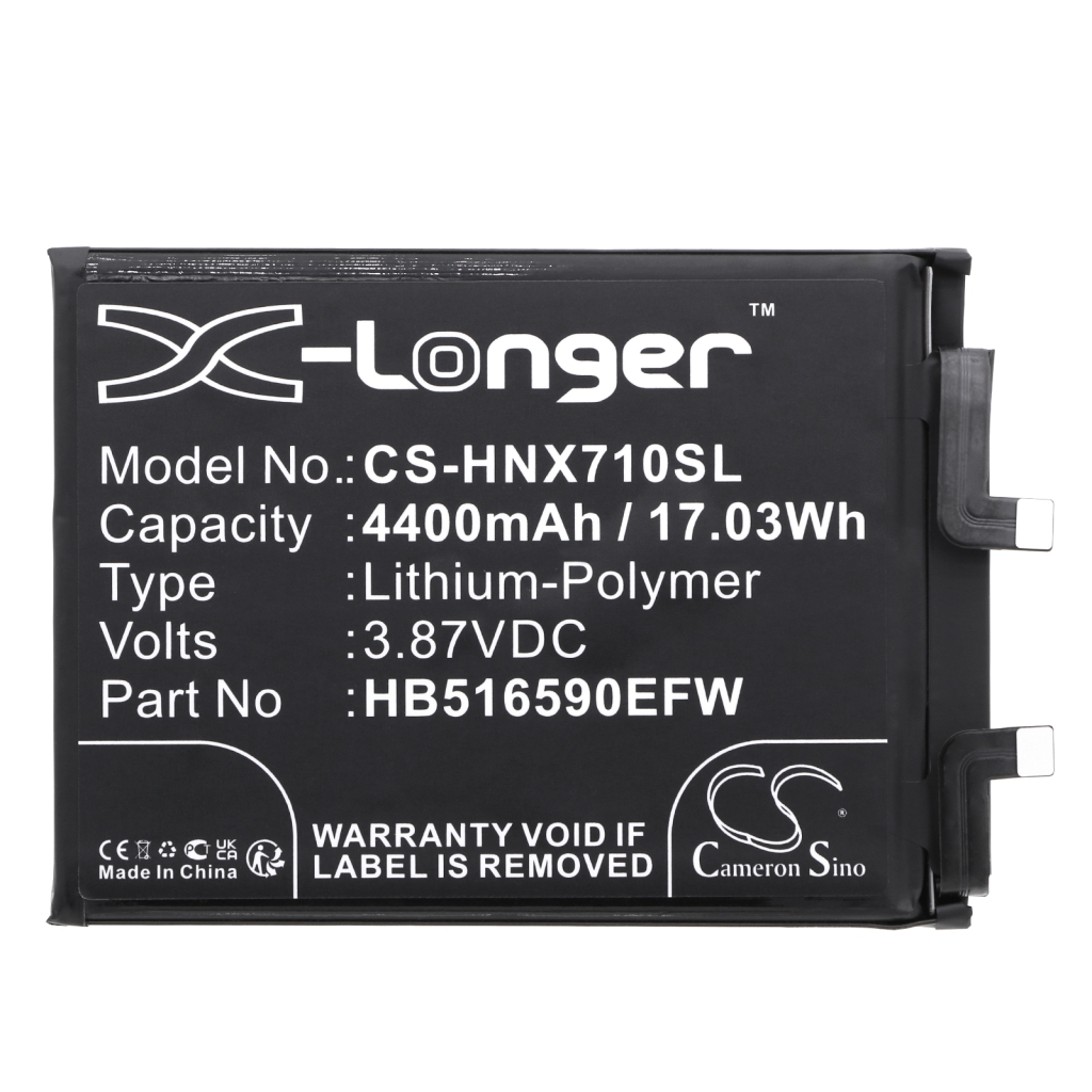 Batterijen Vervangt HB516590EFW