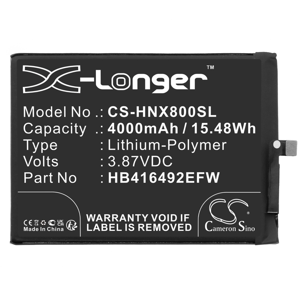 Compatibele batterijvervanging voor Honor HB416492EFW