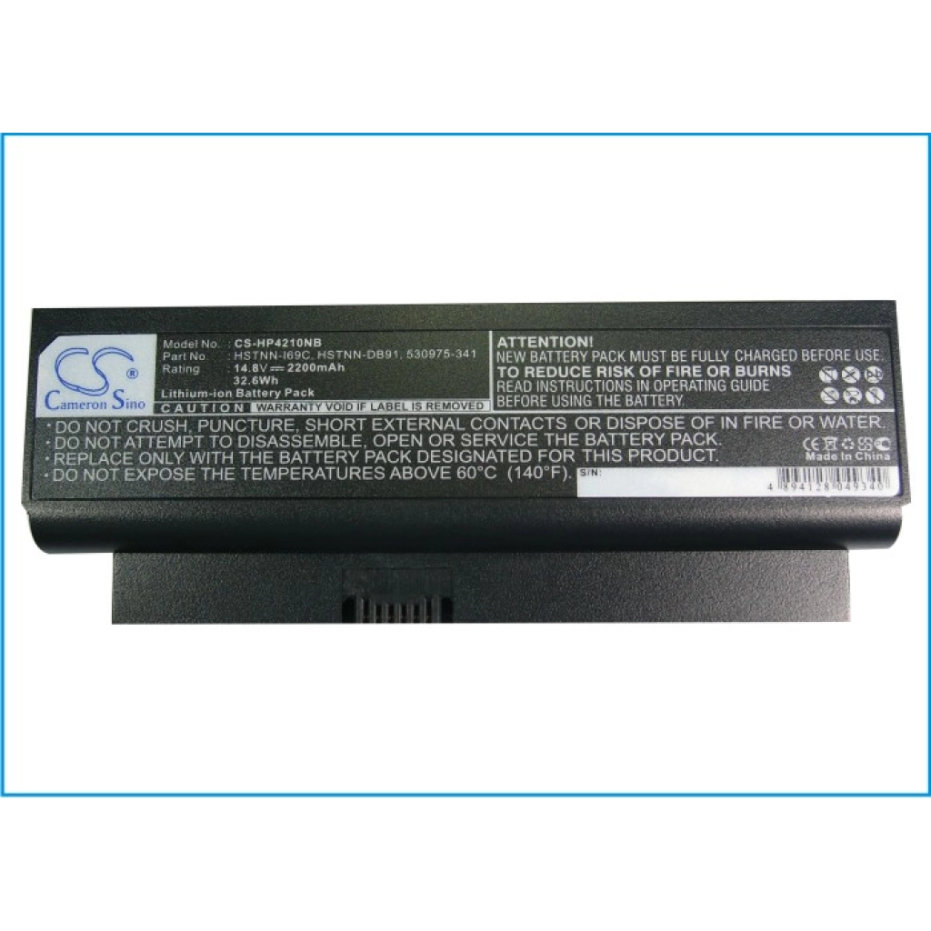 Batterijen Vervangt 530975-341