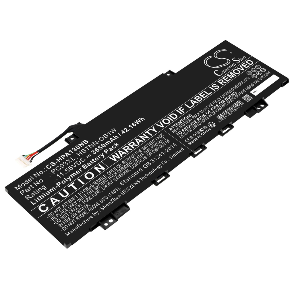 Batterij Vervangt PC03XL