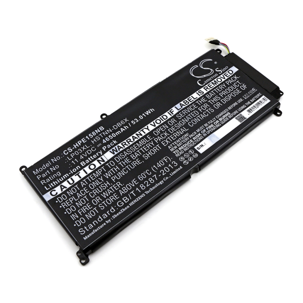 Batterij Vervangt LP03XL