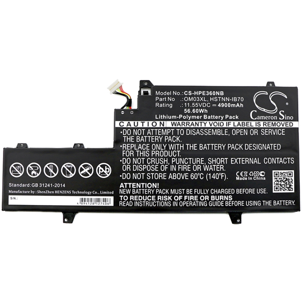 Batterij Vervangt 1GY29PA