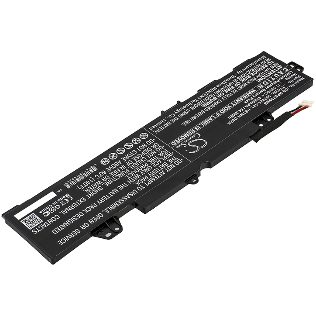 Compatibele batterijvervanging voor HP 3RS08UT