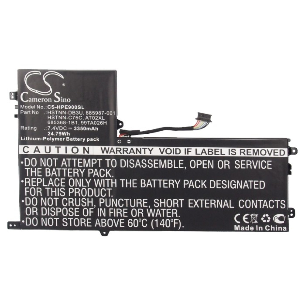 Batterij Vervangt AT02XL