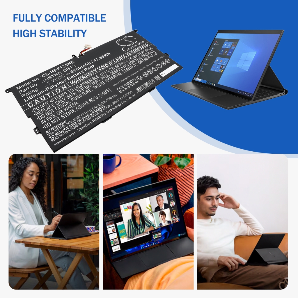 Notebook batterij HP CS-HPF135NB