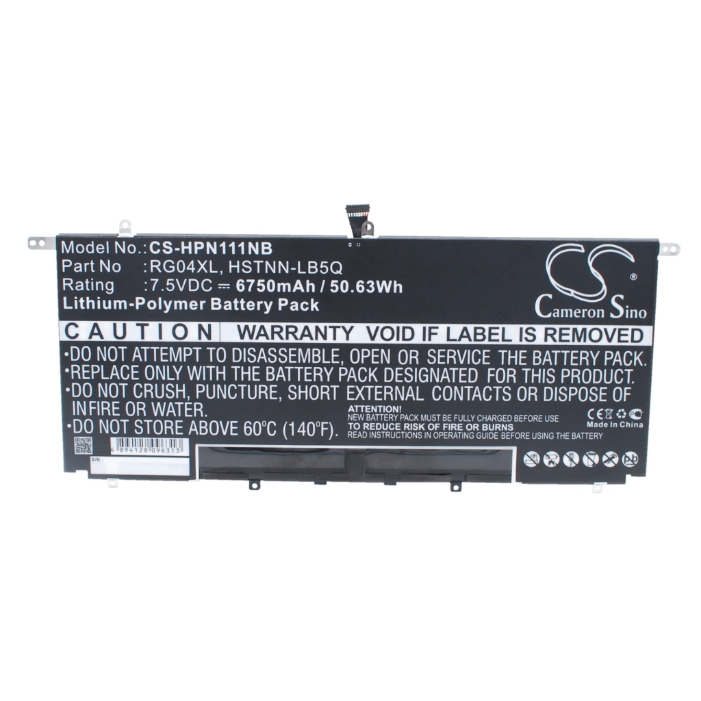 Tablet batterijen HP CS-HPN111NB