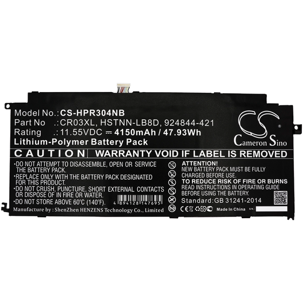 Batterijen Vervangt CR03XL