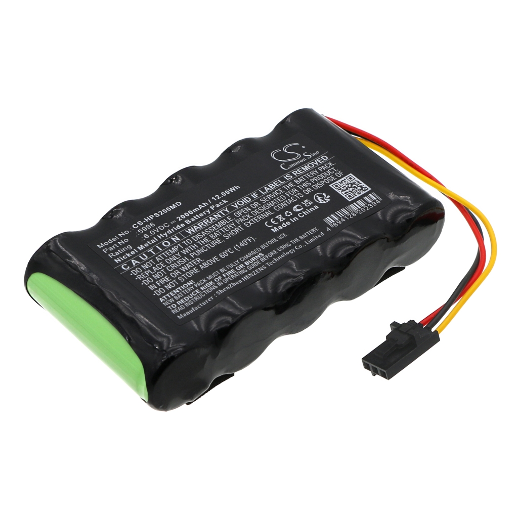 Compatibele batterijvervanging voor Healthdyne 5996