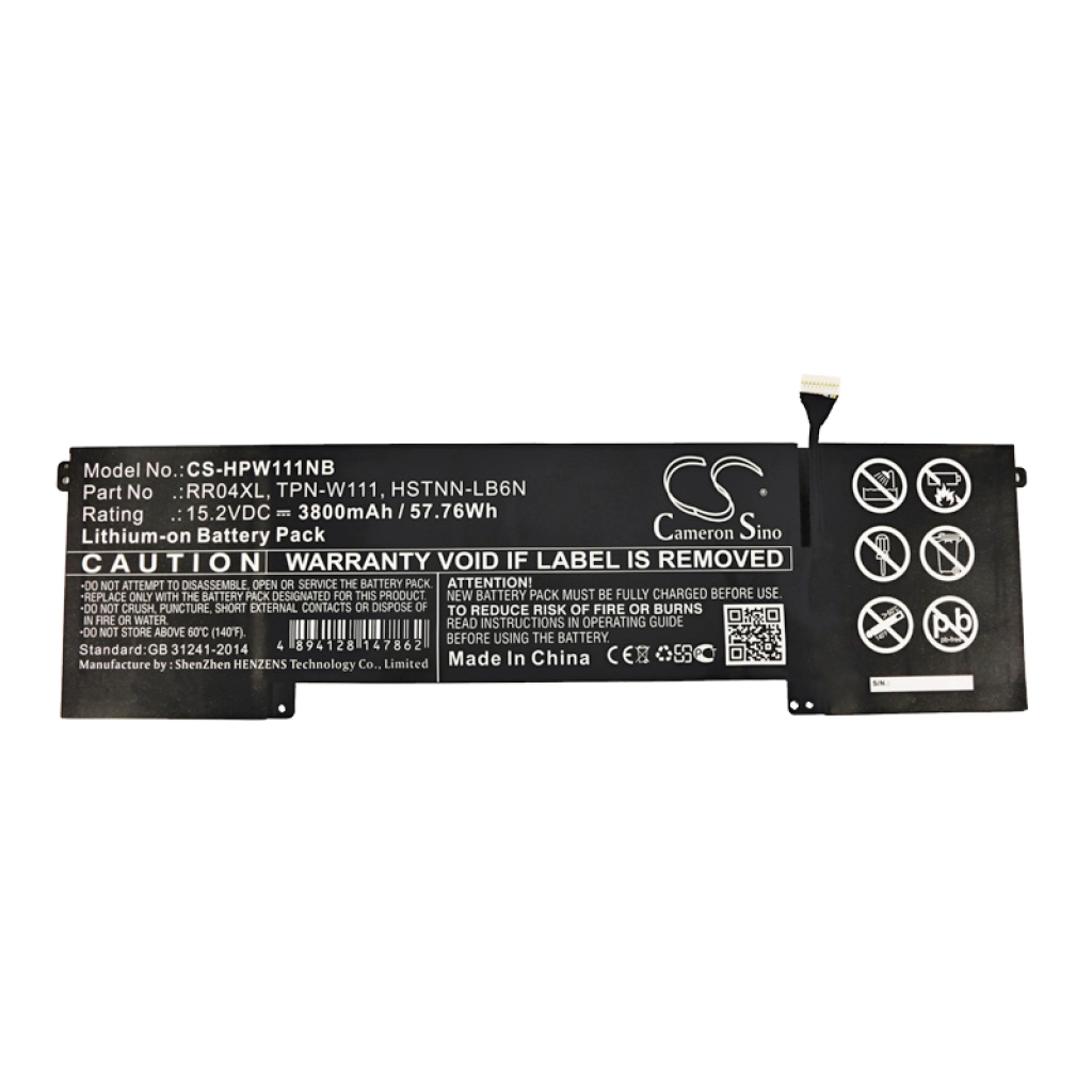 Batterijen Vervangt K5C59PA